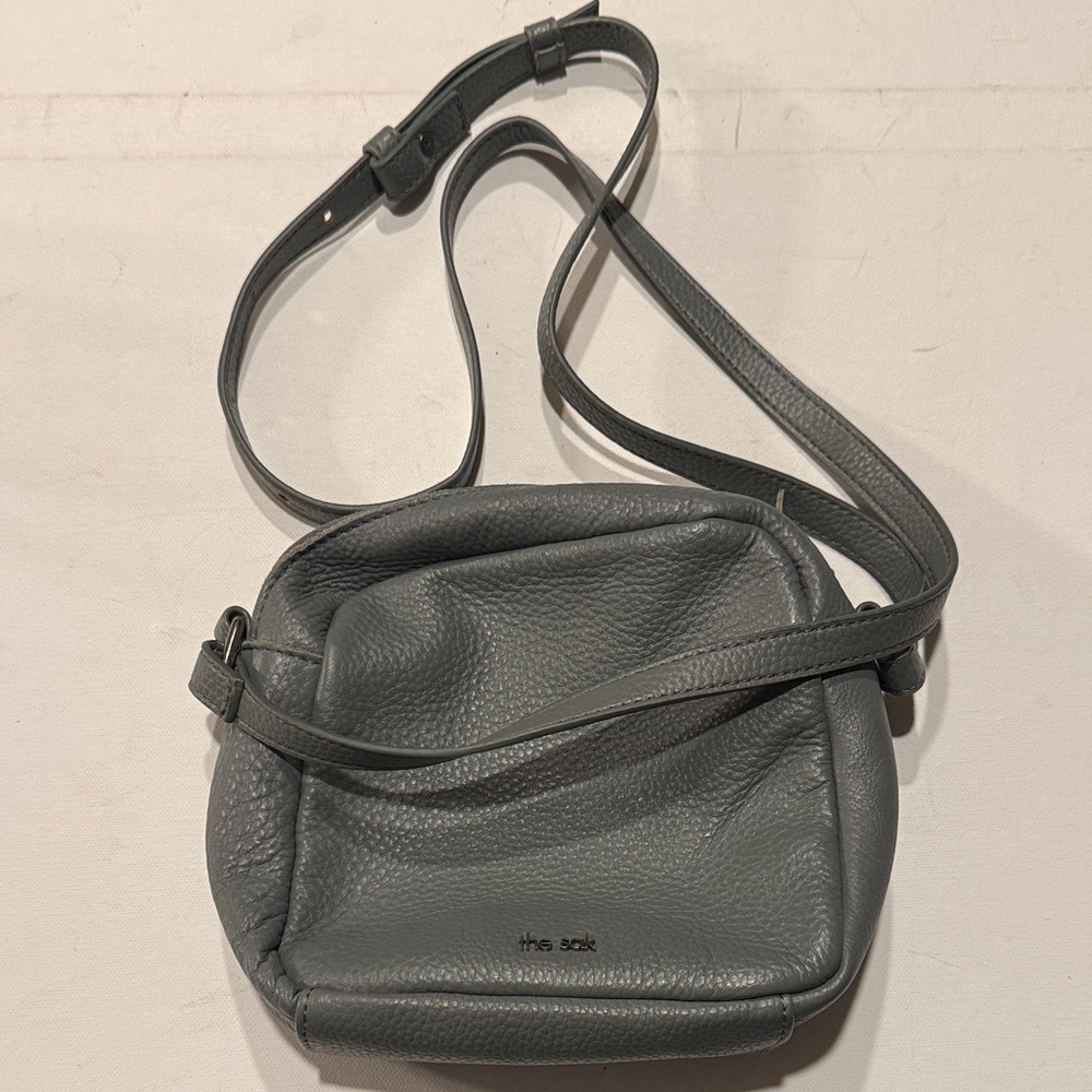 The Sak Slate Leather Shoulder Bag